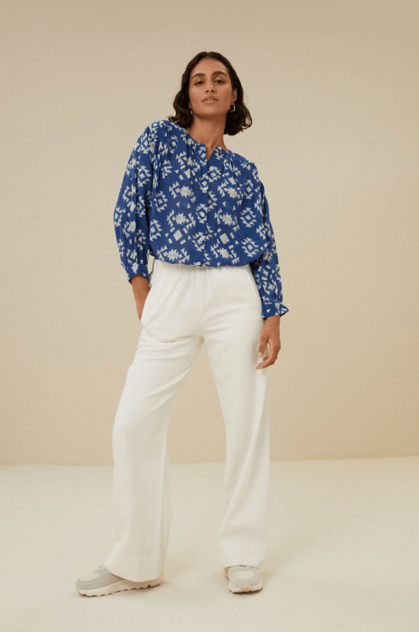 By-Bar Lucy madras blouse