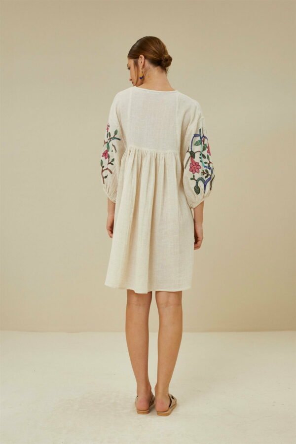 By-bar philou embroidery dress