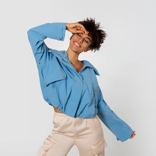 Giacomo jacket peach nylon