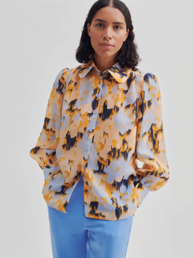 Second Female marigold shirt