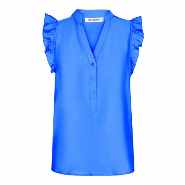 Co Couture callum frill top
