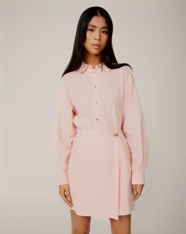 Moss Karima Ginia wrap skirt