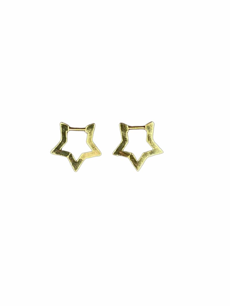 Bonnie Star hoops earrings
