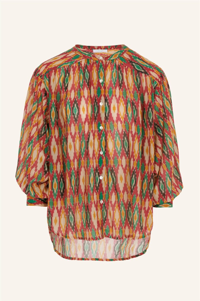 By-Bar Lucy summer ikat blouse