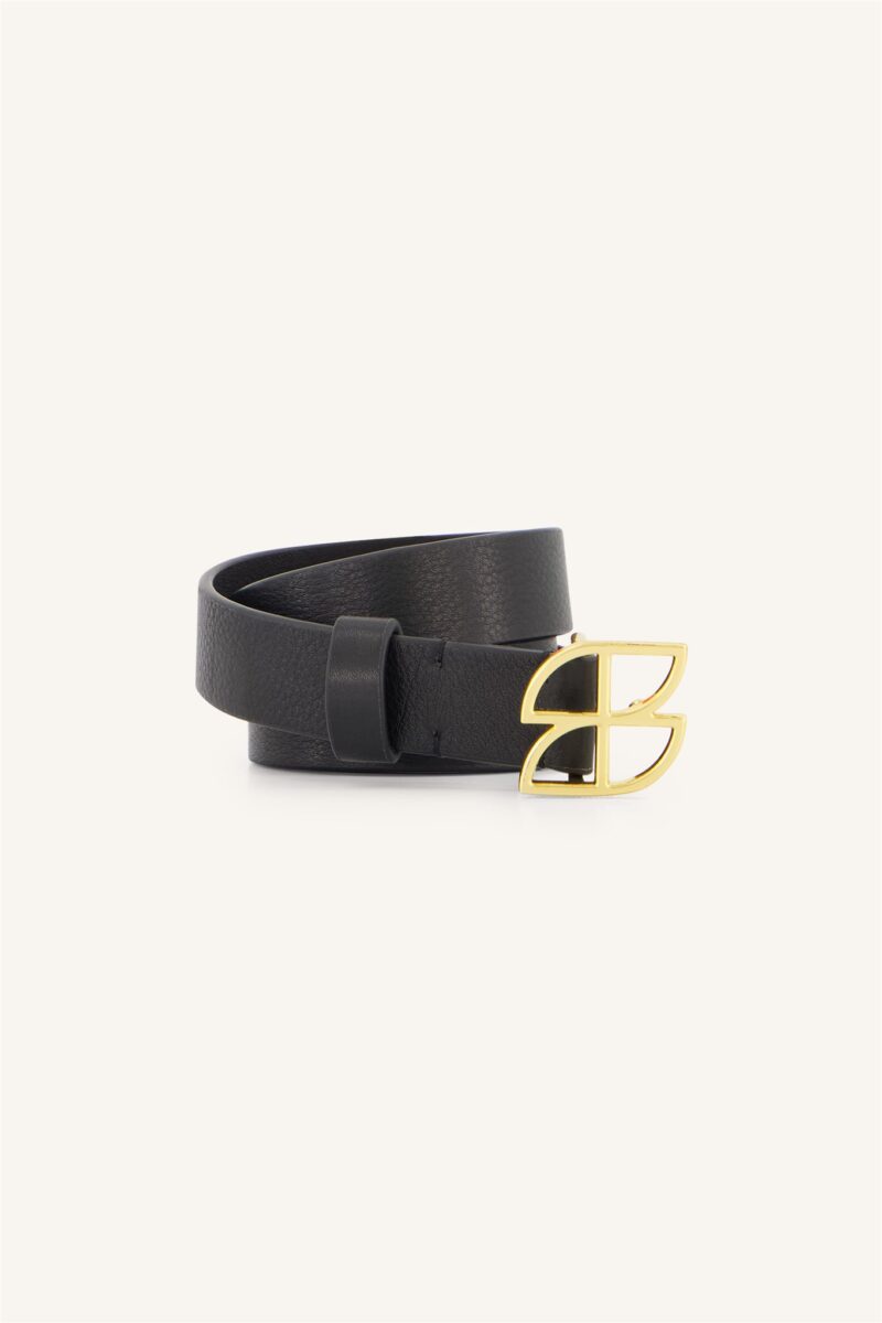 By-Bar Buckle logo belt