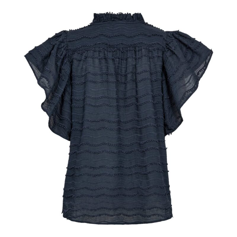 Co Couture waveding frill top