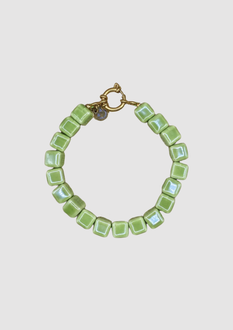 Bonnie Billy green bracelet