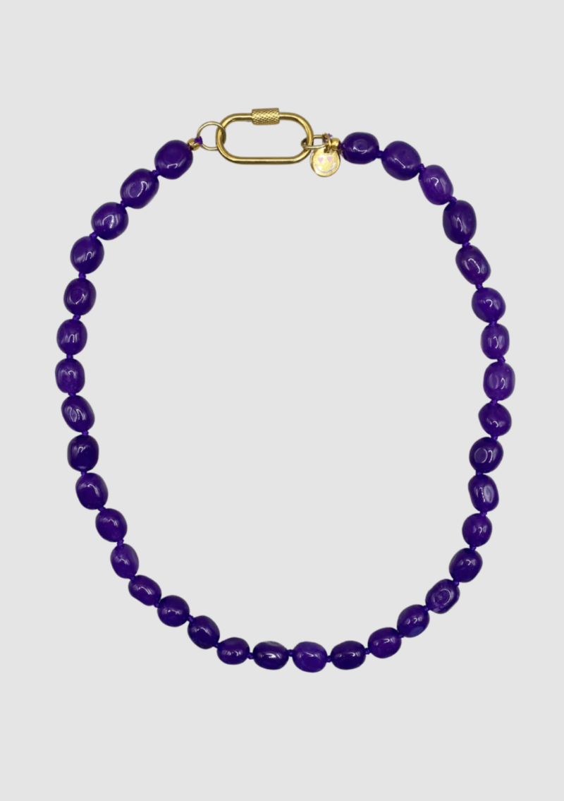 Bonnie Bobby purple necklace