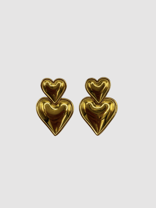 Bonnie Double heart earrings Bonnie Double heart earrings
