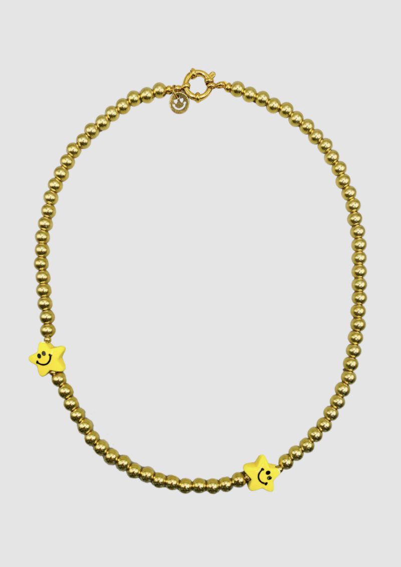 Bonnie Smiley gold necklace