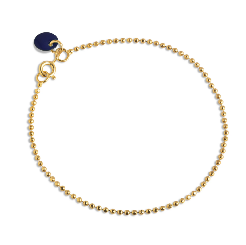 Enamel Bracelet ball chain