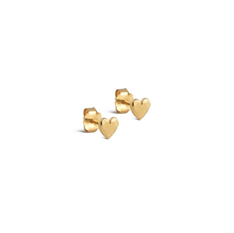 Enamel Heart studs