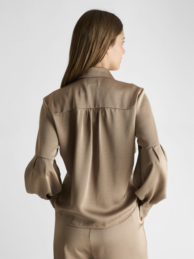 Neo Noir Naja satin shirt