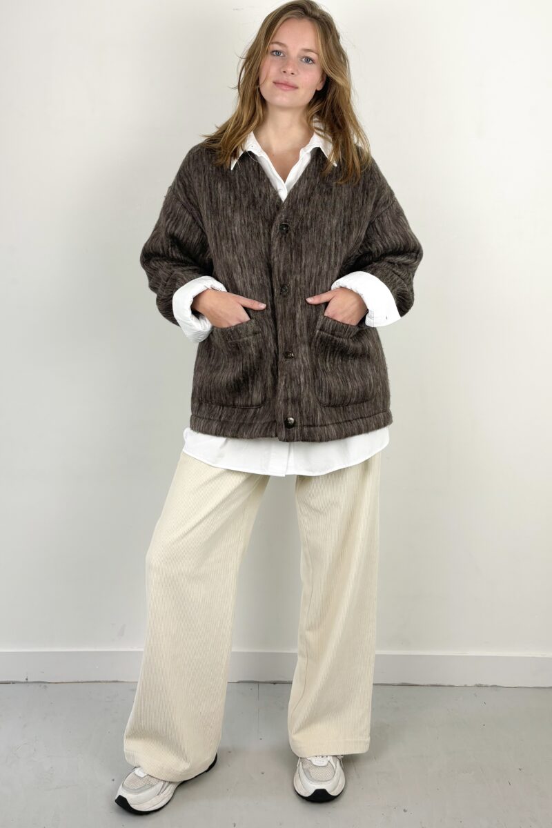 Welter Shelter Cardi bonded