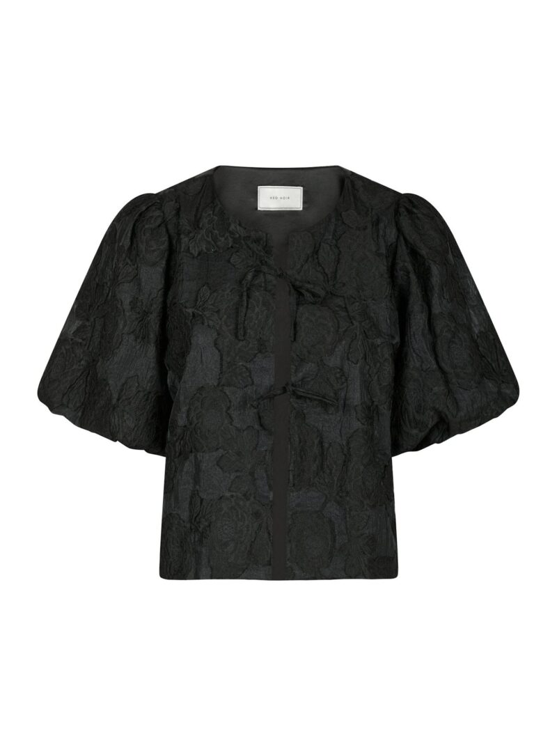 Neo Noir Aska jacquard blouse