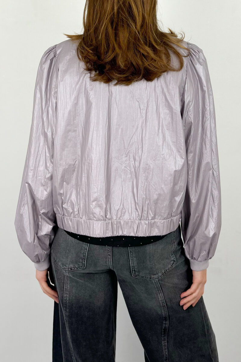 Minus Janice metallic bomber