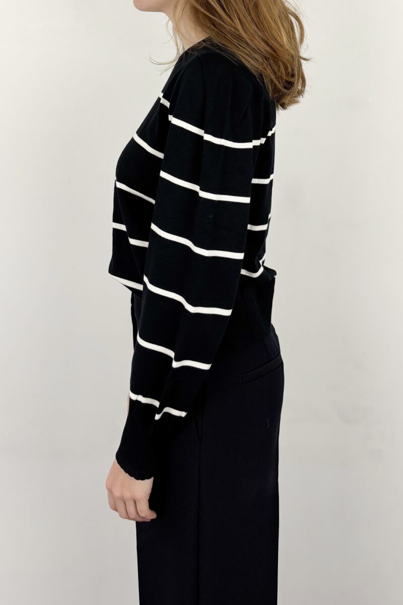 Soft Rebels Analia stripe knit