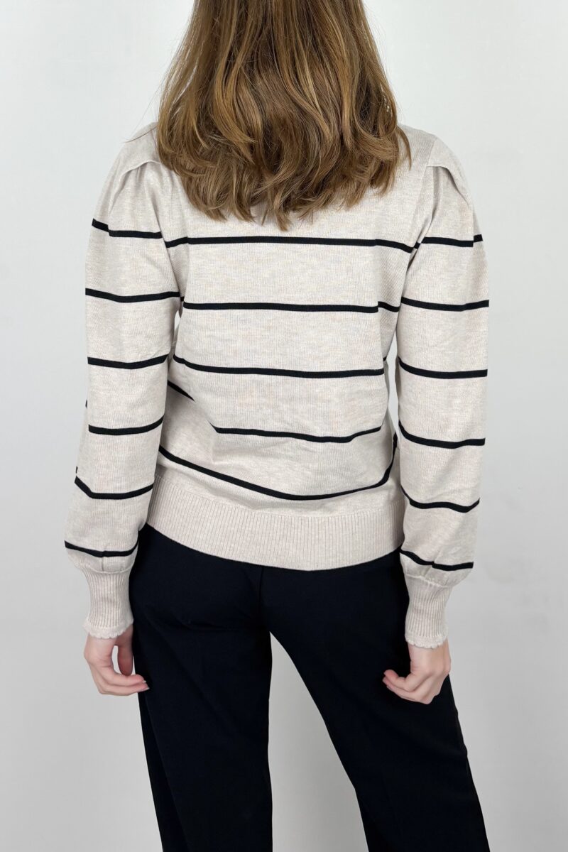 Soft Rebels Analia stripe knit