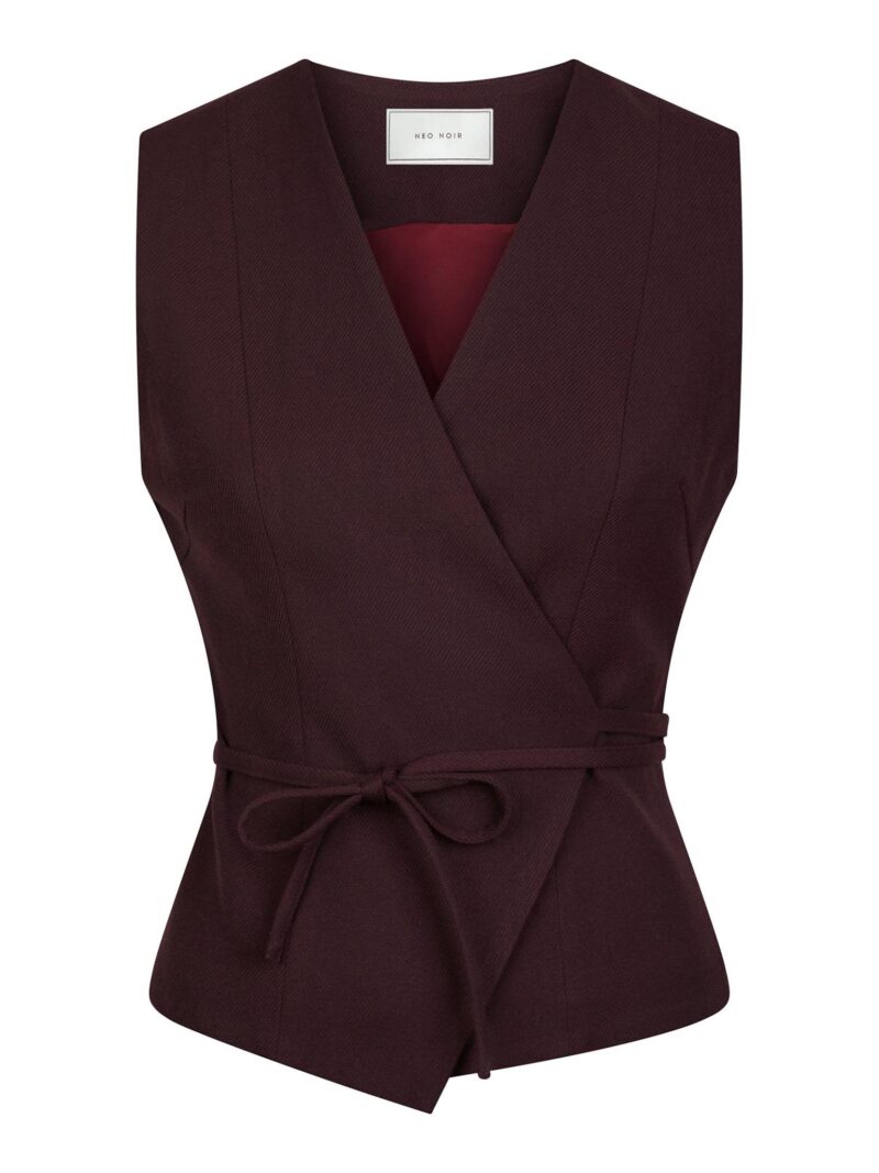 Neo Noir Samara wrap waistcoat