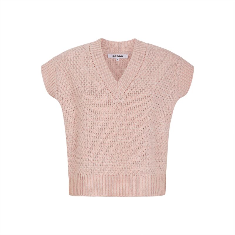 Soft Rebels Manon vest knit