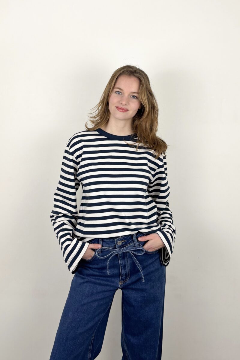 Modstrom Hellen stripe shirt