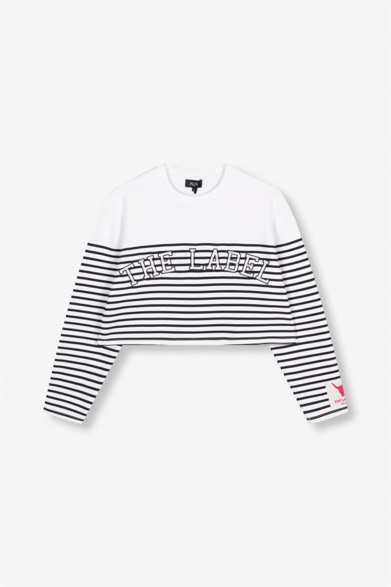 Alix knitted stripe sweater