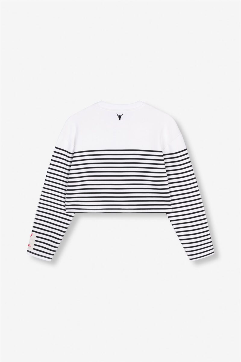 Alix knitted stripe sweater