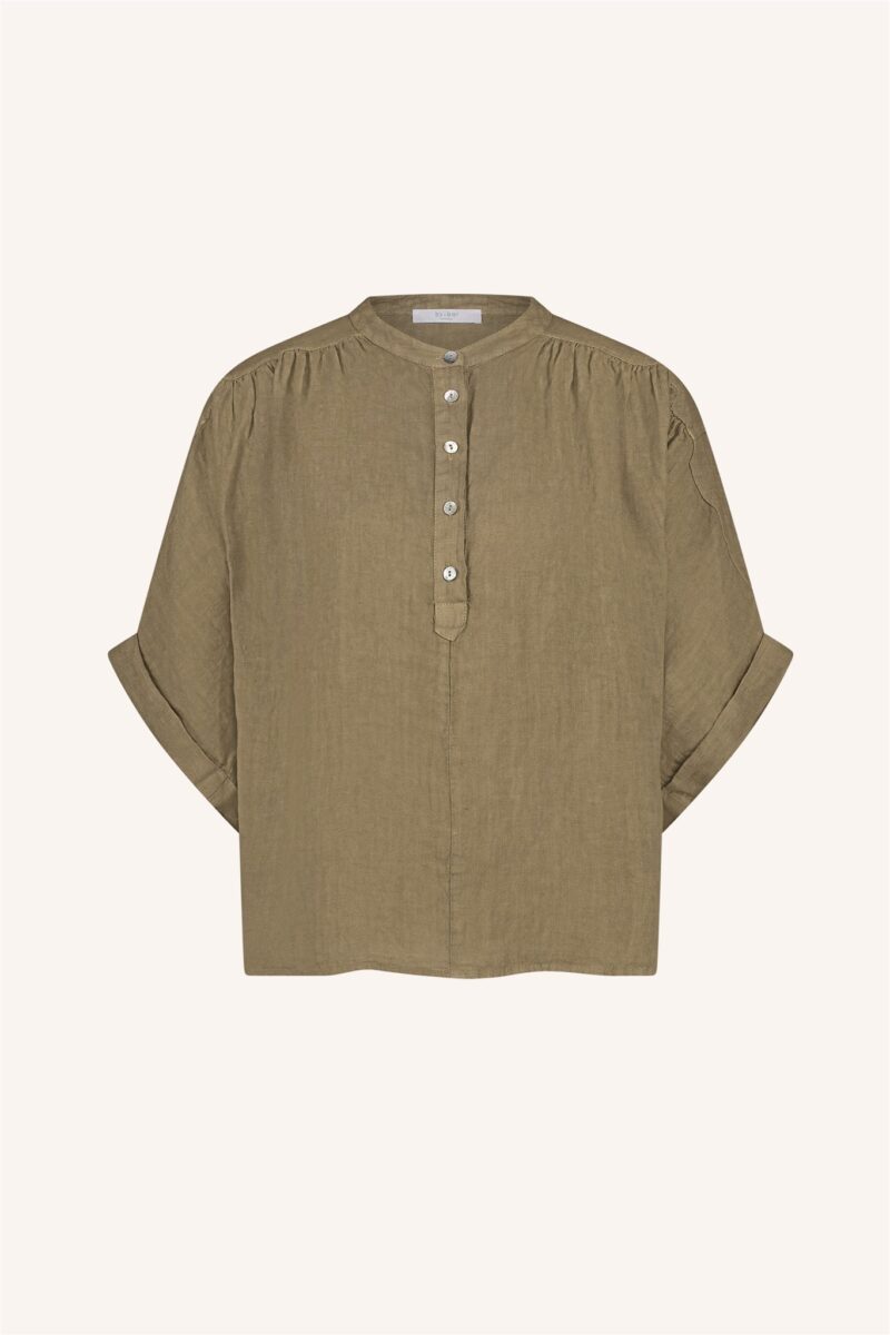 By-Bar Axel linen blouse