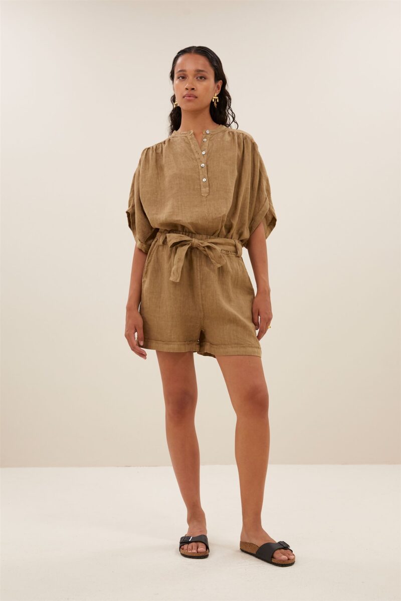 By-Bar Axel linen blouse