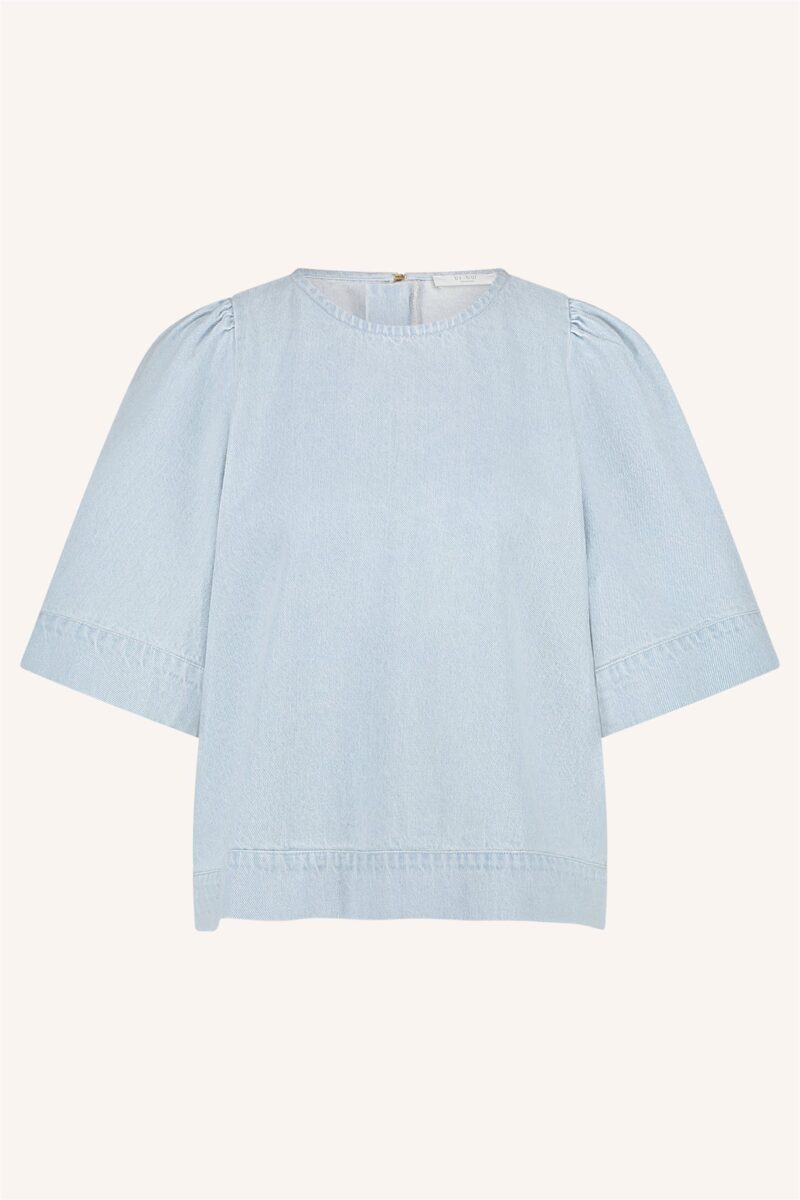 By-Bar Olivia denim blouse