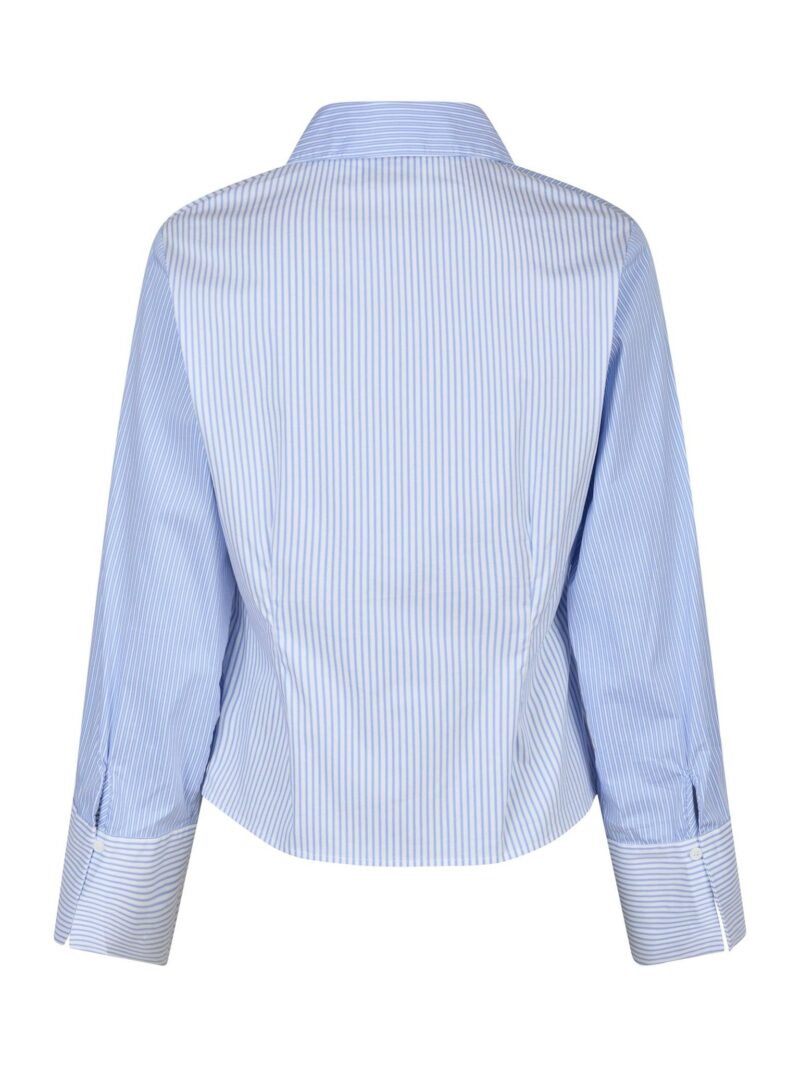 Neo Noir Rosa mix stripe shirt