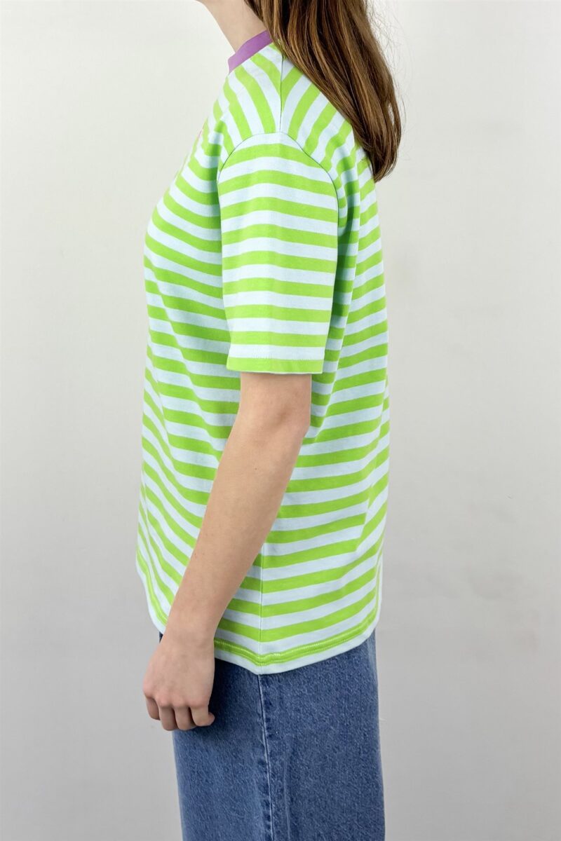 Stieglitz Lacy stripe shirt