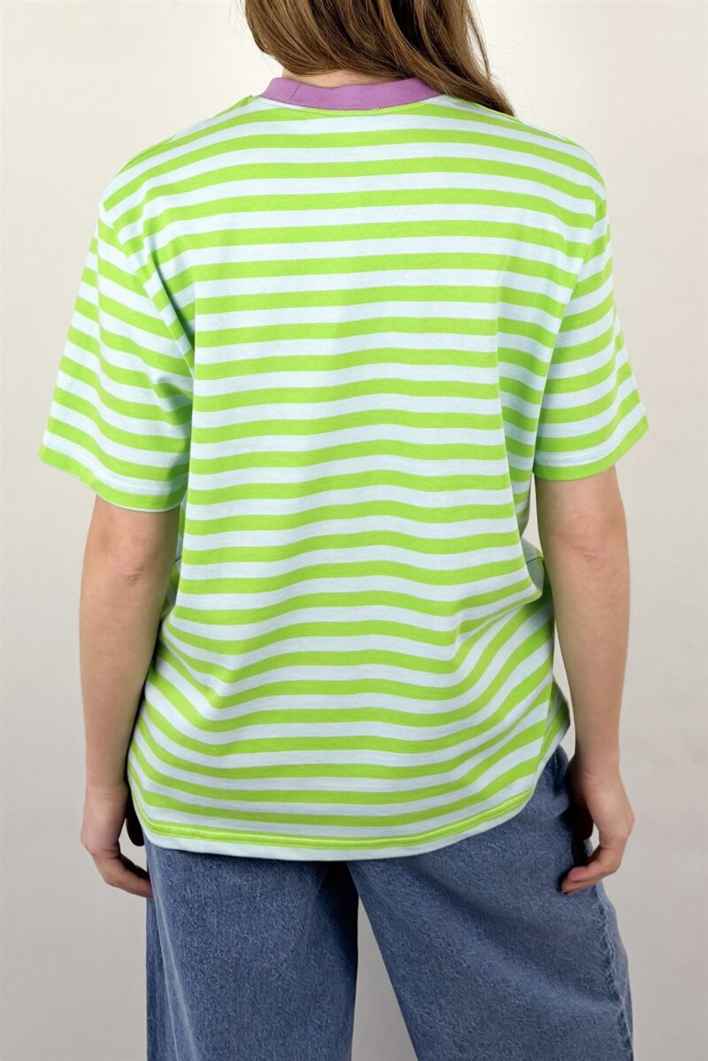 Stieglitz Lacy stripe shirt