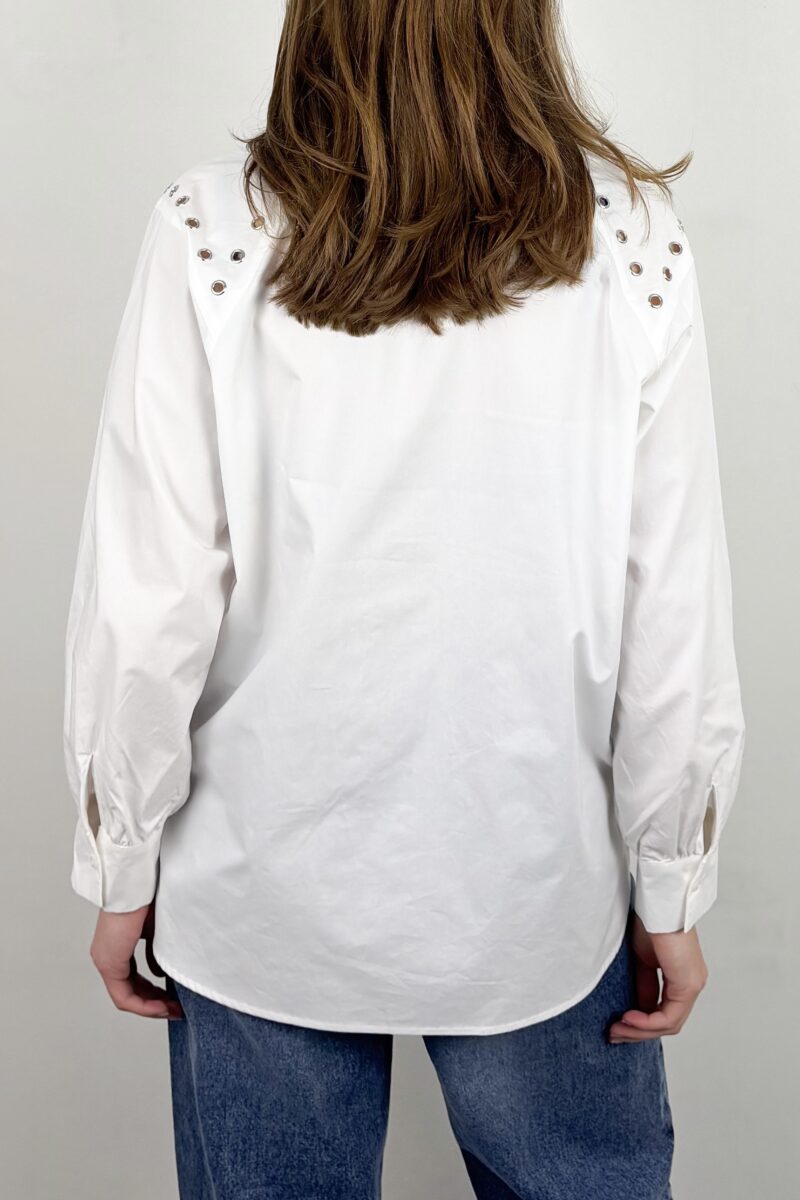 Co Couture Trina eyelet shirt