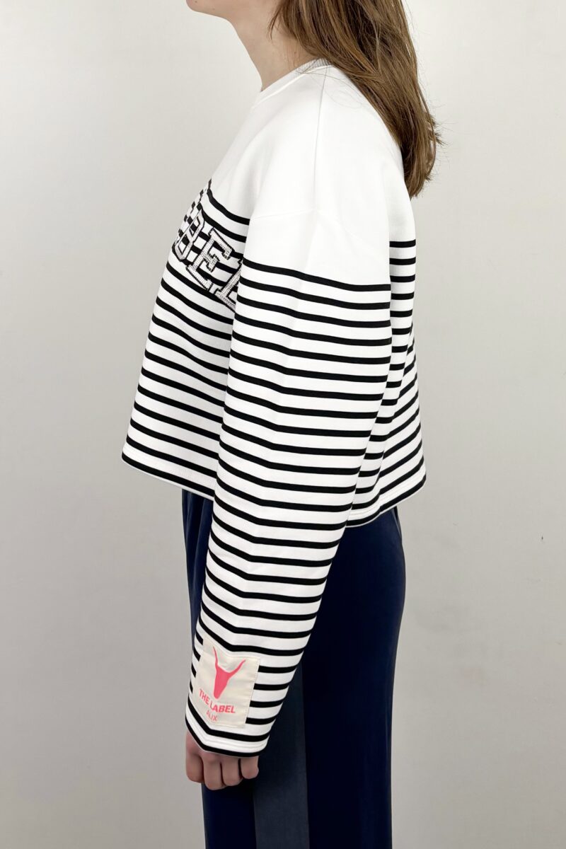 Alix knitted stripe sweater