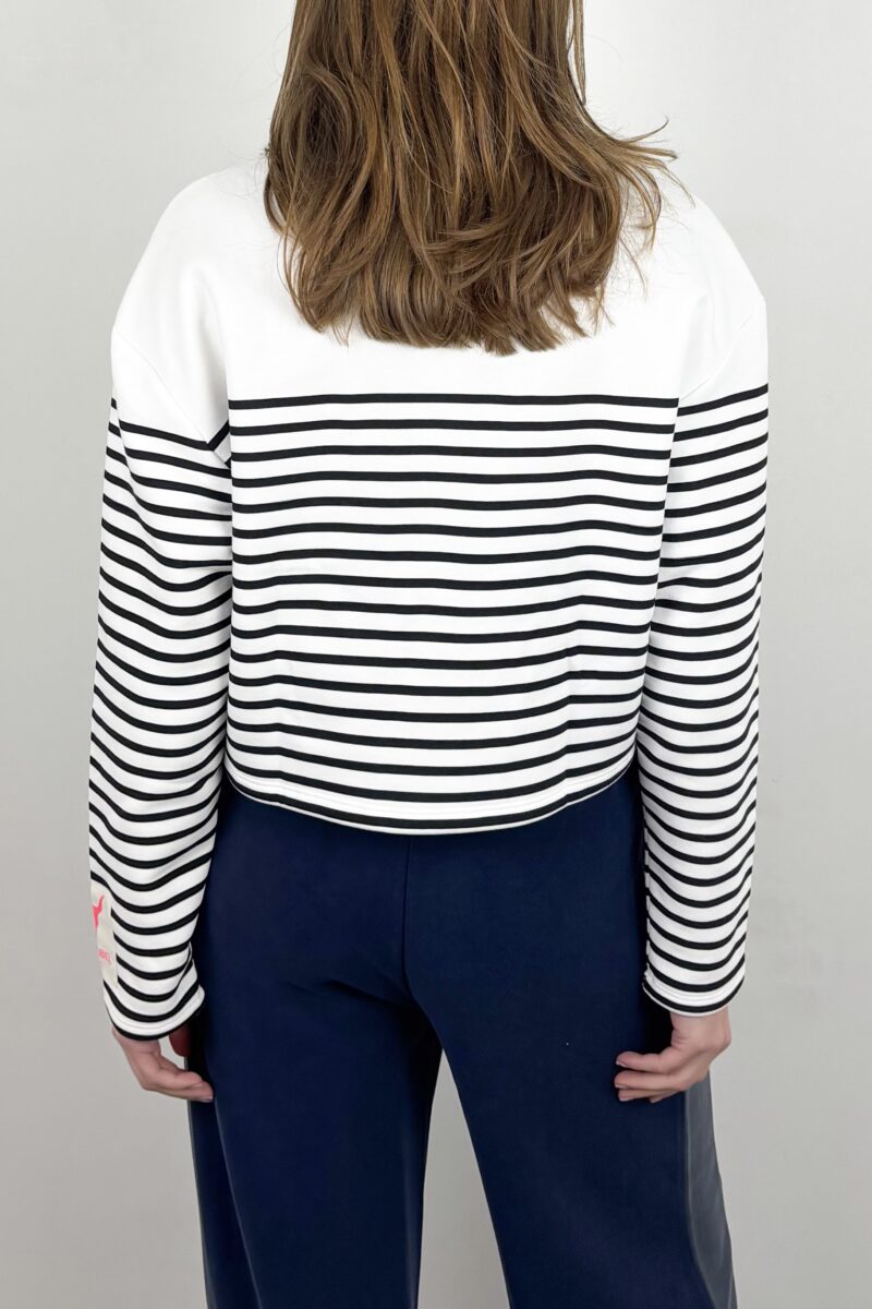 Alix knitted stripe sweater