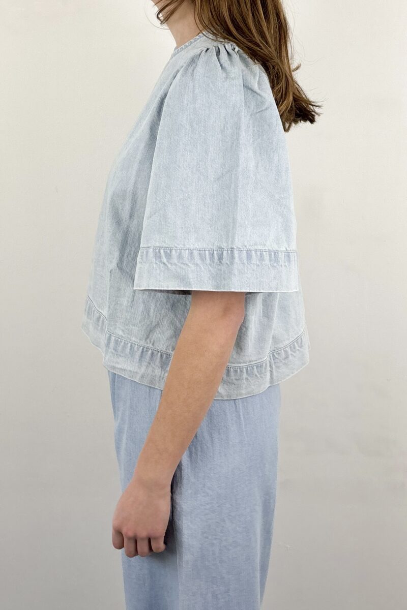 By-Bar Olivia denim blouse