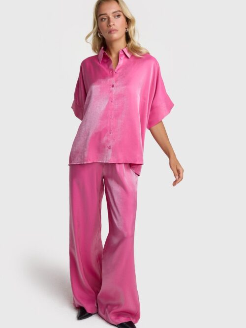 Alix Ladies woven shine pants