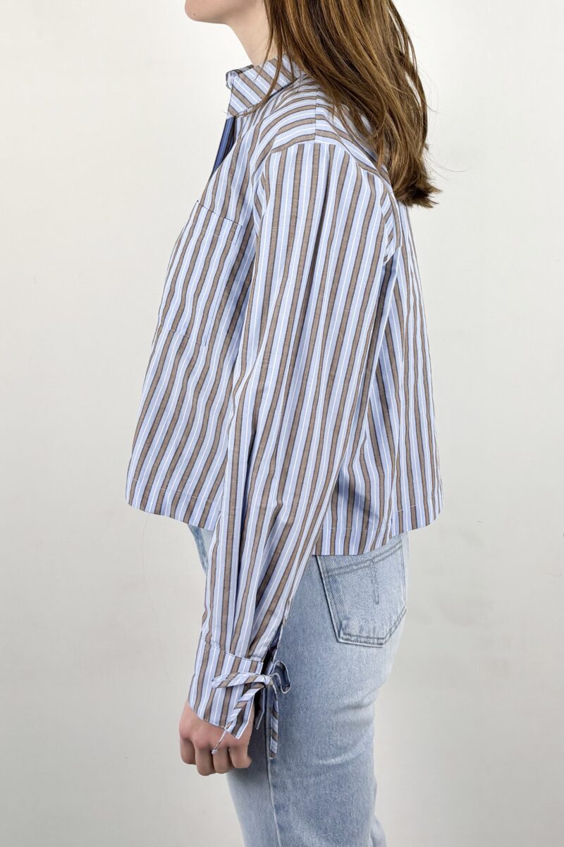 Modstrom Meyrick stripe shirt