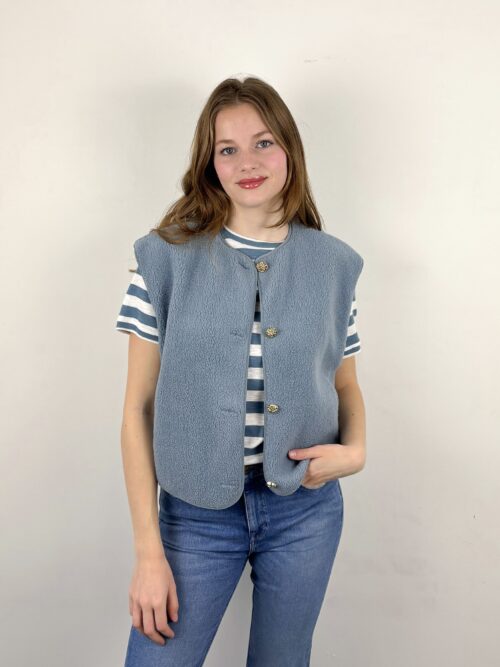 Neo Noir Mariko teddy vest