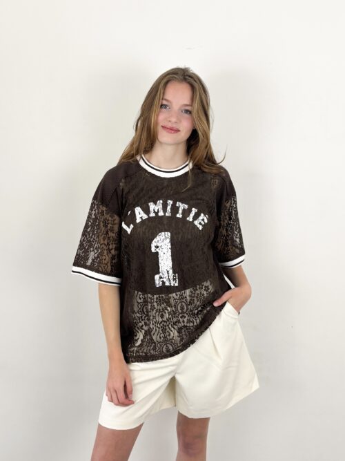 Haute Lamitie Lace footbal tee
