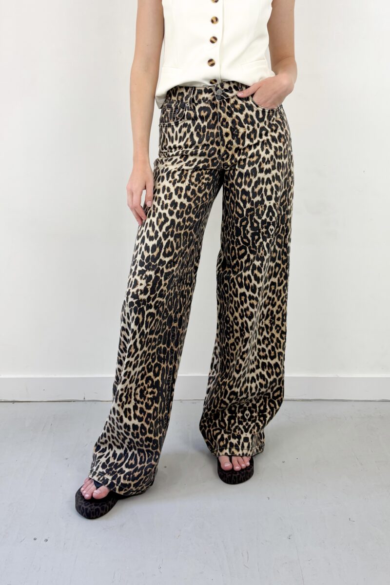 Co Couture Leo denim long pant