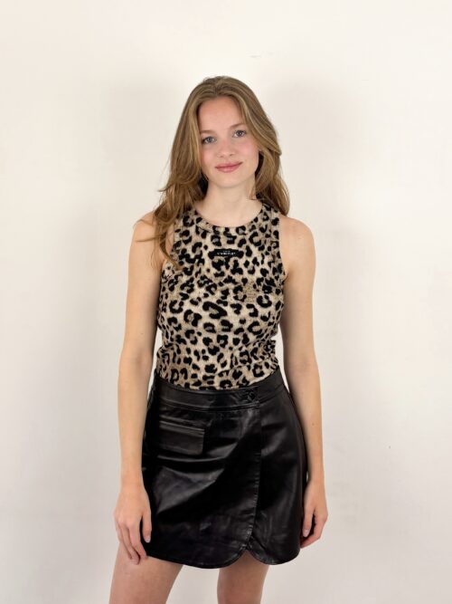 Haute Lamitie Leo rib tank top