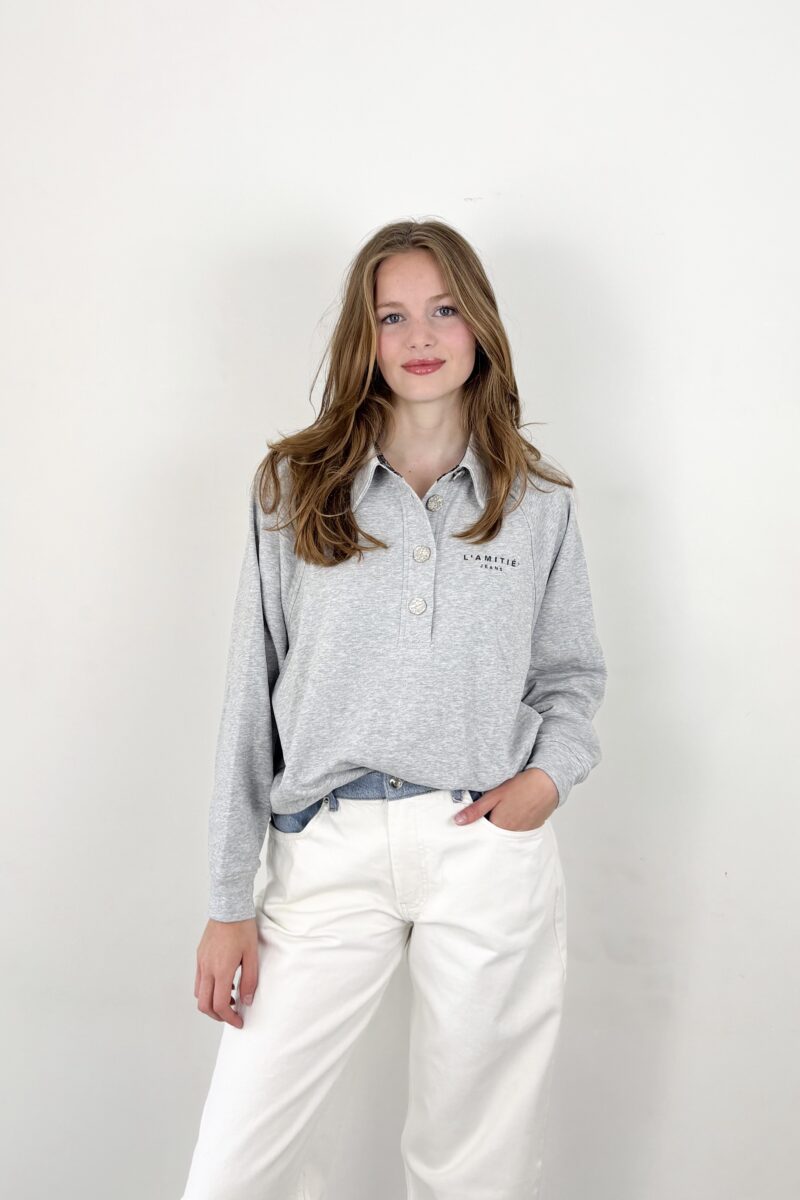 Haute Lamitie Polo logo sweat