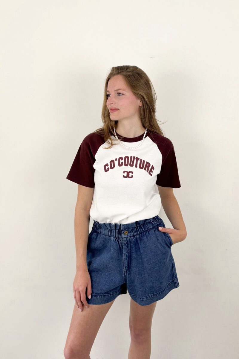 Co'Couture Edge block tee