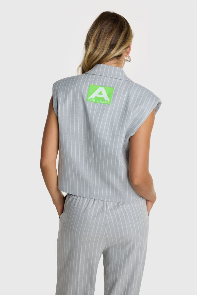 Alix Pinstripe waistcoat