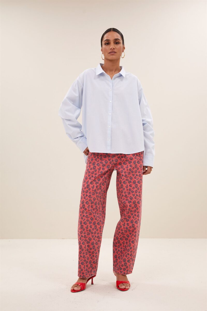 By-Bar Flo Chambray blouse