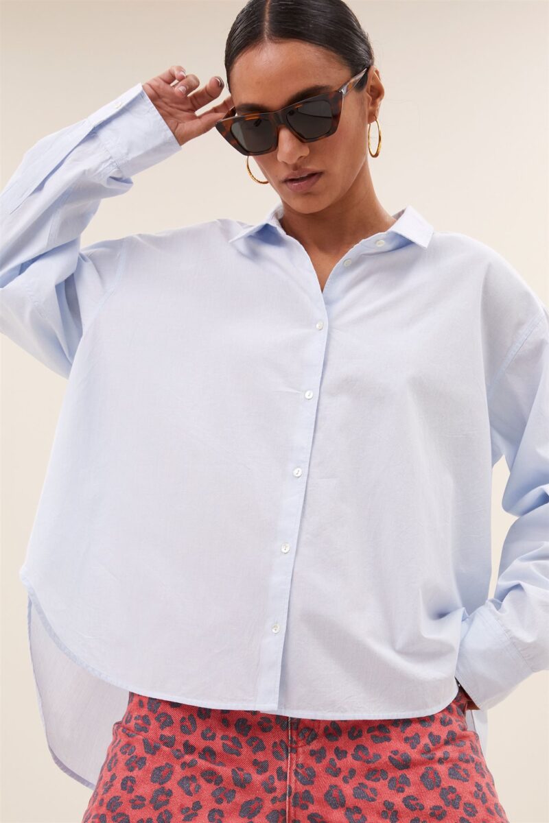 By-Bar Flo Chambray blouse
