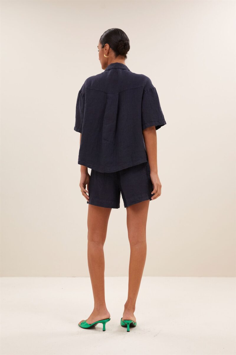 By-Bar Mara linen blouse