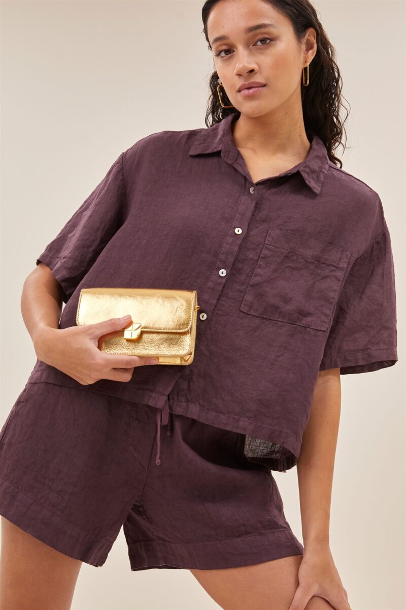 By-Bar Mara linen blouse